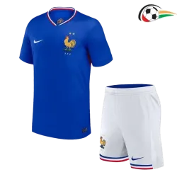 Equipacione Francia Baratas Local Primeiro Kit 2024 Niños Azul/Branco