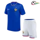 Equipacione Francia Baratas Local Primeiro Kit 2024 Niños Azul/Branco Equipacione Francia Baratas Local Primeiro Kit 2024 Niños Azul/Branco