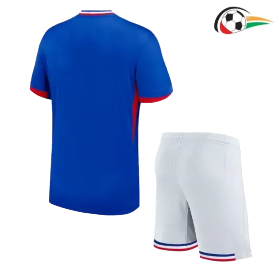 Equipacione Francia Baratas Local Primeiro Kit 2024 Niños Azul/Branco Equipacione Francia Baratas Local Primeiro Kit 2024 Niños Azul/Branco