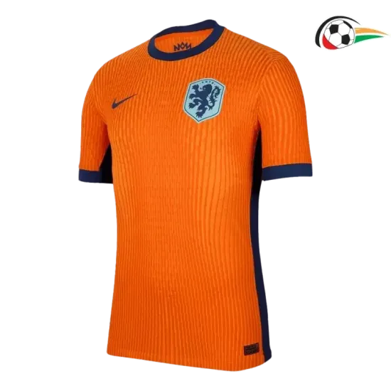 Holanda Camiseta Qualidade Premium Home Primeiro Kit 2024 Versão Jogador Laranja