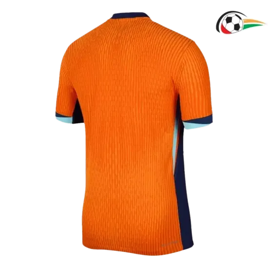 Holanda Camiseta Qualidade Premium Home Primeiro Kit 2024 Versão Jogador Laranja