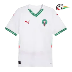 Marruecos Camisa Qualidade AAA Segundo Kit 2025 Branco
