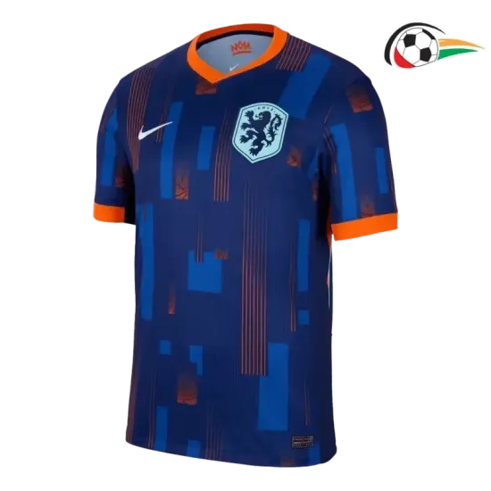 Camisa Holanda Baratas Away 2024 Azul Camisa Holanda Baratas Away 2024 Azul