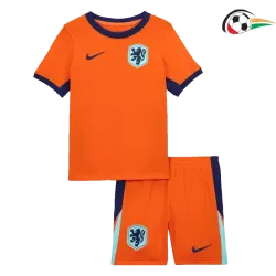 Camiseta Holanda Qualidade TAILANDESA Home 2024 Infantil Laranja
