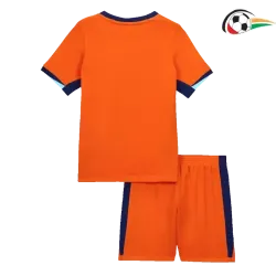 Camiseta Holanda Qualidade TAILANDESA Home 2024 Infantil Laranja