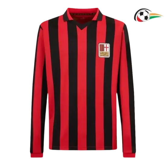 Camisola AC Milan Qualidade TAILANDESA 125 Edição De Aniversário 2024 ML Vermelho/Preto Camisola AC Milan Qualidade TAILANDESA 125 Edição De Aniversário 2024 ML Vermelho/Preto
