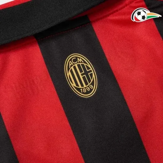Camisola AC Milan Qualidade TAILANDESA 125 Edição De Aniversário 2024 ML Vermelho/Preto Camisola AC Milan Qualidade TAILANDESA 125 Edição De Aniversário 2024 ML Vermelho/Preto