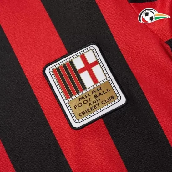 Camisola AC Milan Qualidade TAILANDESA 125 Edição De Aniversário 2024 ML Vermelho/Preto Camisola AC Milan Qualidade TAILANDESA 125 Edição De Aniversário 2024 ML Vermelho/Preto