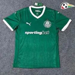 Palmeiras Camisa Baratas Primeiro Kit 2025/26 Verde