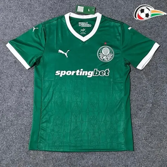 Palmeiras Camisa Baratas Primeiro Kit 2025/26 Verde