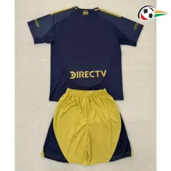 Boca Juniors Camisola Qualidade TAILANDESA Thrid Terceiro Kit 2025/26 Infantil Preto/Amarelo