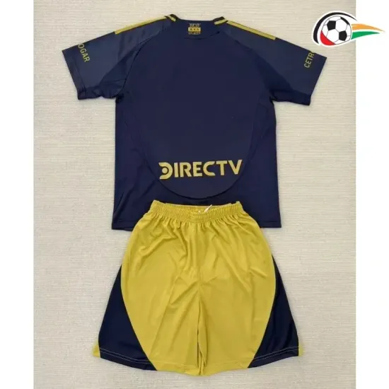Boca Juniors Camisola Qualidade TAILANDESA Thrid Terceiro Kit 2025/26 Infantil Preto/Amarelo Boca Juniors Camisola Qualidade TAILANDESA Thrid Terceiro Kit 2025/26 Infantil Preto/Amarelo