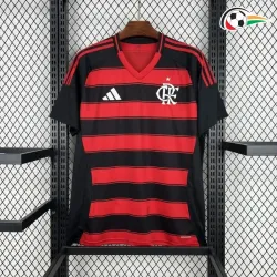 Flamengo Equipacione Qualidade AAA Local 2025/26 Vermelho/Preto