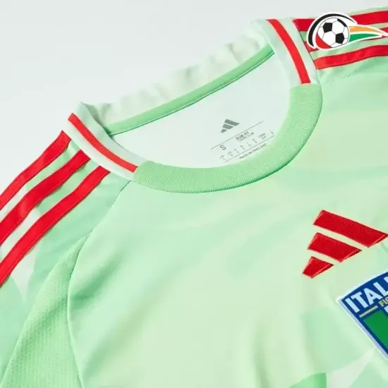 Italia Camisola Qualidade TAILANDESA Away Segundo Kit O EURO Feminino 2025 Verde Italia Camisola Qualidade TAILANDESA Away Segundo Kit O EURO Feminino 2025 Verde