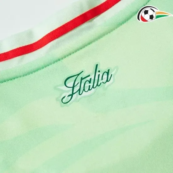 Italia Camisola Qualidade TAILANDESA Away Segundo Kit O EURO Feminino 2025 Verde Italia Camisola Qualidade TAILANDESA Away Segundo Kit O EURO Feminino 2025 Verde