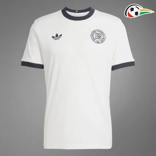 Camiseta Alemania Qualidade Premium 125 Edição De Aniversário 2025 Branco Camiseta Alemania Qualidade Premium 125 Edição De Aniversário 2025 Branco