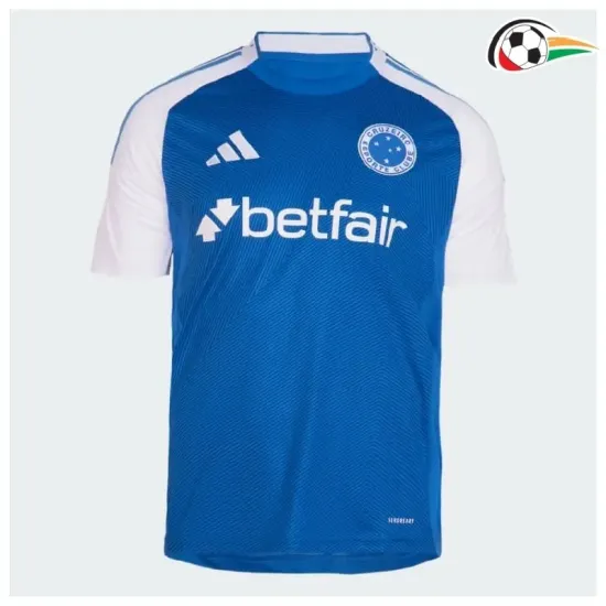 Camiseta Cruzeiro Qualidade TAILANDESA Local 2025/26 Azul Camiseta Cruzeiro Qualidade TAILANDESA Local 2025/26 Azul