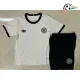 Camisola Alemania Qualidade Premium 125 Edição De Aniversário 2025 Infantil Branco/Preto