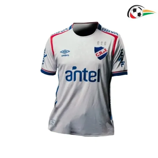 Club Nacional Camisola Qualidade Premium Primeiro Kit 2025/26 Branco Club Nacional Camisola Qualidade Premium Primeiro Kit 2025/26 Branco