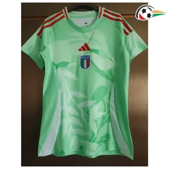 Equipacione Italia Qualidade AAA Away Segundo Kit O EURO Feminino 2025 Mulher Verde Equipacione Italia Qualidade AAA Away Segundo Kit O EURO Feminino 2025 Mulher Verde