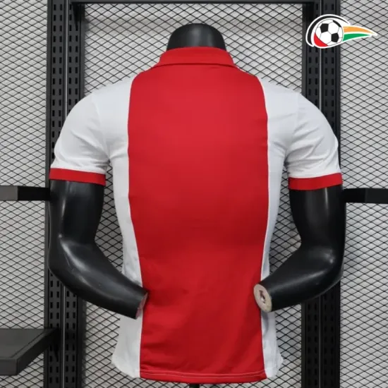 Ajax Camiseta Qualidade TAILANDESA 125 Edição De Aniversário 2025 Versão Jogador Vermelho/Branco Ajax Camiseta Qualidade TAILANDESA 125 Edição De Aniversário 2025 Versão Jogador Vermelho/Branco