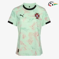 Portugal Camisola Replicas Segundo Kit O EURO Feminino 2025 Verde