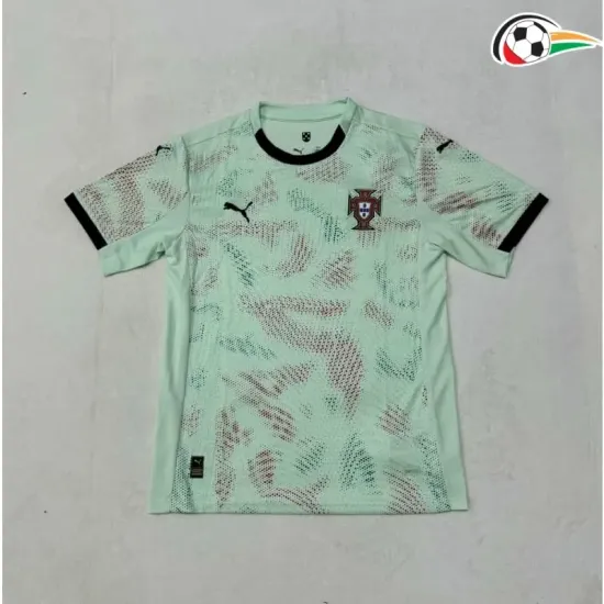 Portugal Camisola Replicas Segundo Kit O EURO Feminino 2025 Verde Portugal Camisola Replicas Segundo Kit O EURO Feminino 2025 Verde