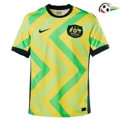 Australia Camisa Futebol Local Primeiro Kit 2025 Amarelo/Verde