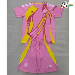 Escocia Camiseta Qualidade Premium Visitante Segundo Kit O EURO Feminino 2025 (Camisola + Calções) Rosa