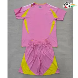 Escocia Camiseta Qualidade Premium Visitante Segundo Kit O EURO Feminino 2025 (Camisola + Calções) Rosa