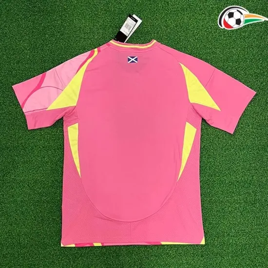 Escocia Camisola Qualidade Premium Visitante O EURO Feminino 2025 Rosa Escocia Camisola Qualidade Premium Visitante O EURO Feminino 2025 Rosa