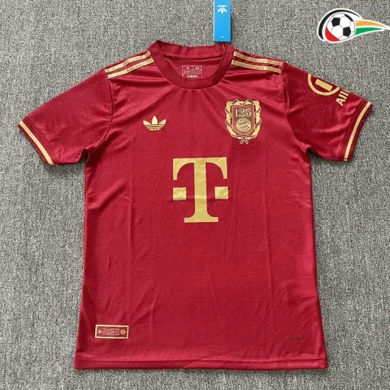 Camiseta Bayern Munich Qualidade Premium 125 Edição De Aniversário 2025 Vermelho Camiseta Bayern Munich Qualidade Premium 125 Edição De Aniversário 2025 Vermelho