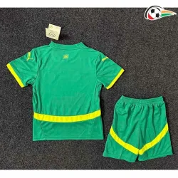 Senegal Camisa Baratas Visitante 2025 (Camisola + Calções) Verde/Amarelo