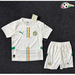 Senegal Camiseta Qualidade TAILANDESA Local Primeiro Kit 2025 Niños Branco