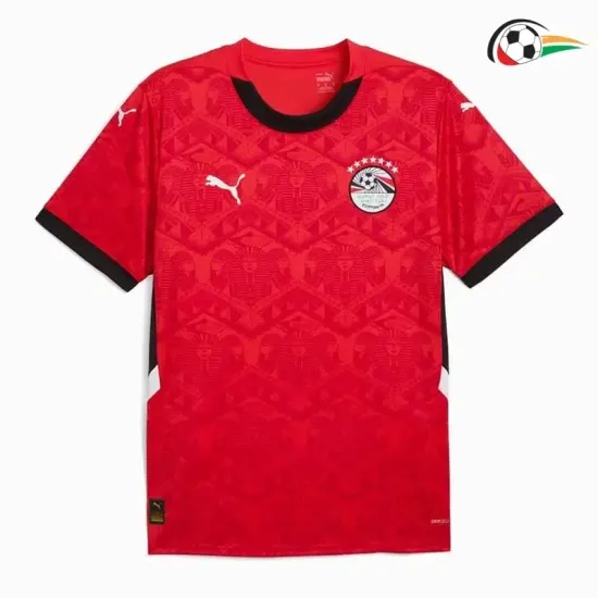Egipto Camisa Qualidade AAA Local 2025 Vermelho