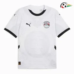 Egipto Camisola Qualidade TAILANDESA Visitante Segundo Kit 2025 Branco
