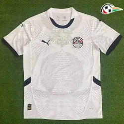 Egipto Camisola Qualidade TAILANDESA Visitante Segundo Kit 2025 Branco