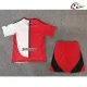 River Plate Equipacione Futebol Alternativa 2025/26 Infantil Vermelho/Branco River Plate Equipacione Futebol Alternativa 2025/26 Infantil Vermelho/Branco