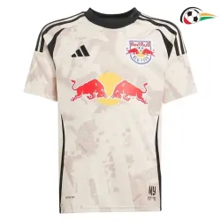 Camiseta New York Red Bulls Qualidade Premium Segundo Kit 2025/26 Branco