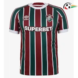 Fluminense Camisa Baratas Home Primeiro Kit 2025/26 Marrom/Verde