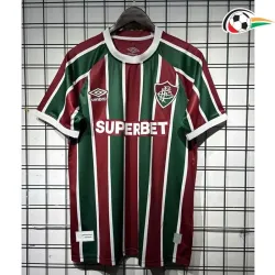 Fluminense Camisa Baratas Home Primeiro Kit 2025/26 Marrom/Verde