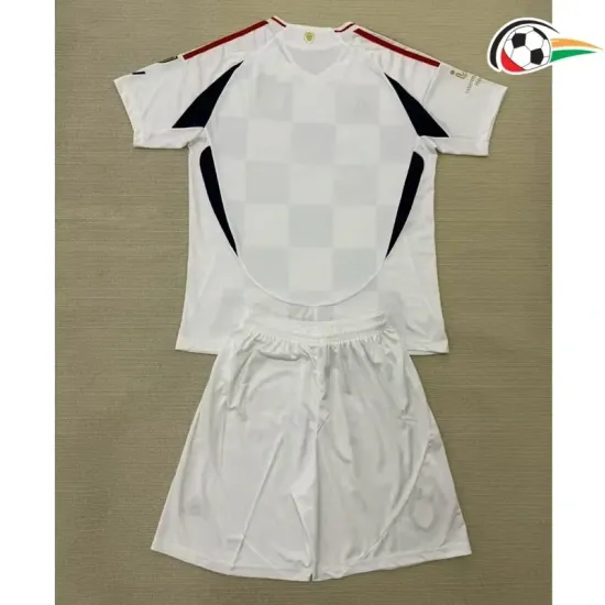 Real Salt Lake Equipacione Baratas Visitante 2025/26 Niños Branco/Preto