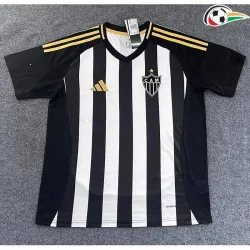 Atlético Mineiro Camiseta Qualidade Premium Home Primeiro Kit 2025/26 Preto/Branco