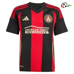 Camisola Atlanta United Replicas Primeiro Kit 2025/26 Vermelho/Preto