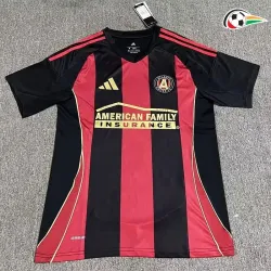 Camisola Atlanta United Replicas Primeiro Kit 2025/26 Vermelho/Preto