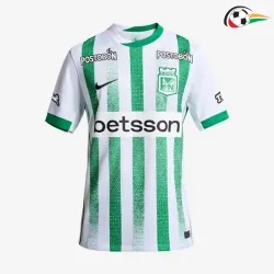 Equipacione Atlético Nacional Baratas Home 2025/26 Verde/Branco