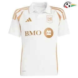 Los Angeles FC Camisola Qualidade TAILANDESA Away Segundo Kit 2025/26 Branco