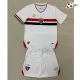 São Paulo Equipacione Qualidade AAA Primeiro Kit 2025/26 (Camisola + Calções) Branco São Paulo Equipacione Qualidade AAA Primeiro Kit 2025/26 (Camisola + Calções) Branco