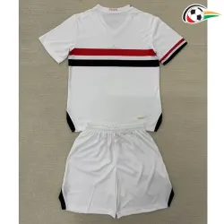 São Paulo Equipacione Qualidade AAA Primeiro Kit 2025/26 (Camisola + Calções) Branco