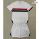 São Paulo Equipacione Qualidade AAA Primeiro Kit 2025/26 (Camisola + Calções) Branco São Paulo Equipacione Qualidade AAA Primeiro Kit 2025/26 (Camisola + Calções) Branco